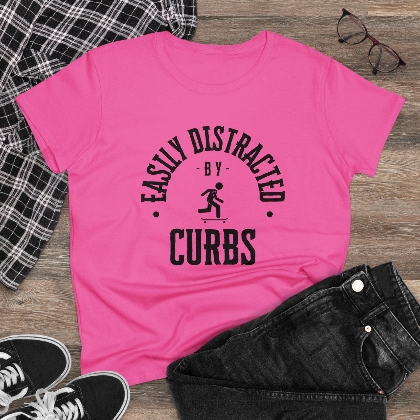 Distracted By Curbs - Classic Tee