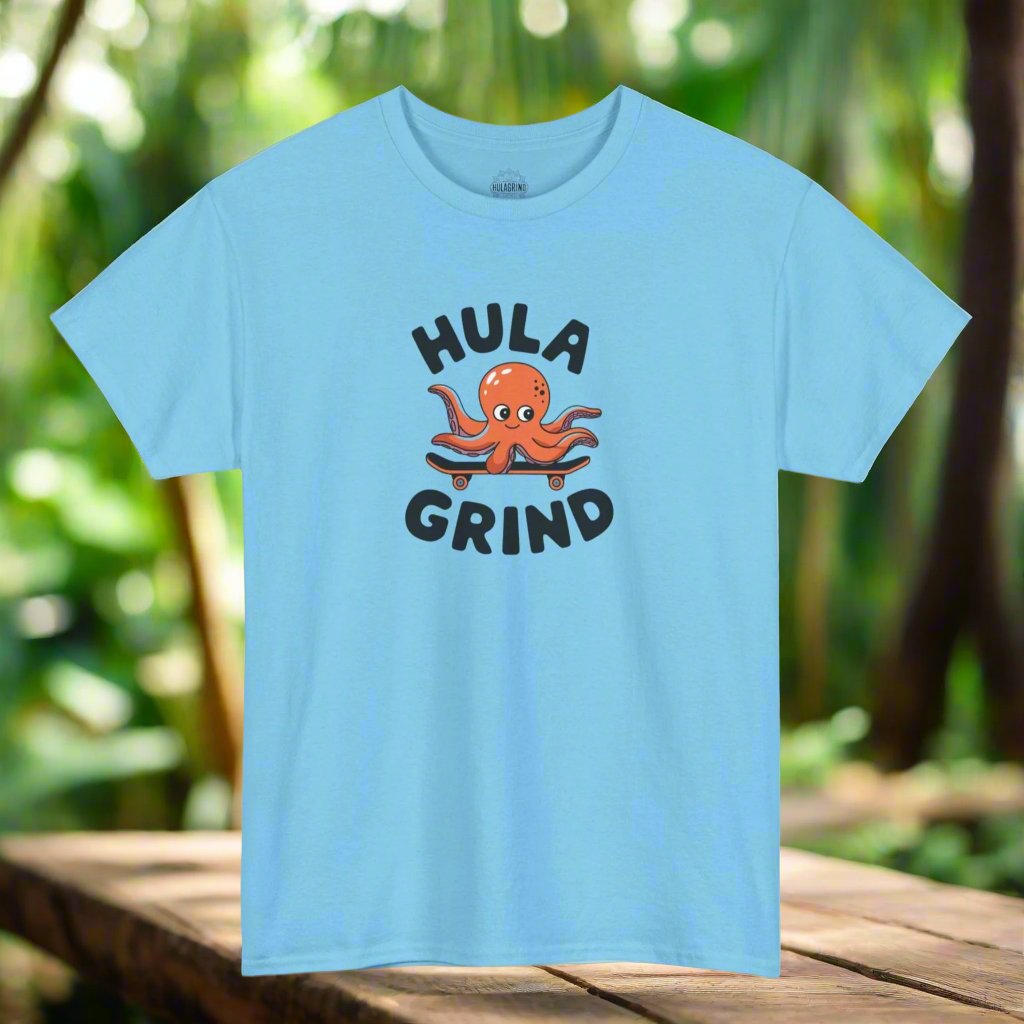 Hulagrind – Octopus Vibes Heavy Cotton Tee