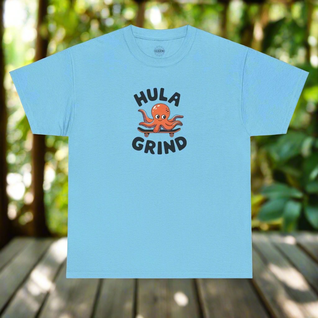 Hulagrind – Octopus Vibes Heavy Cotton Tee