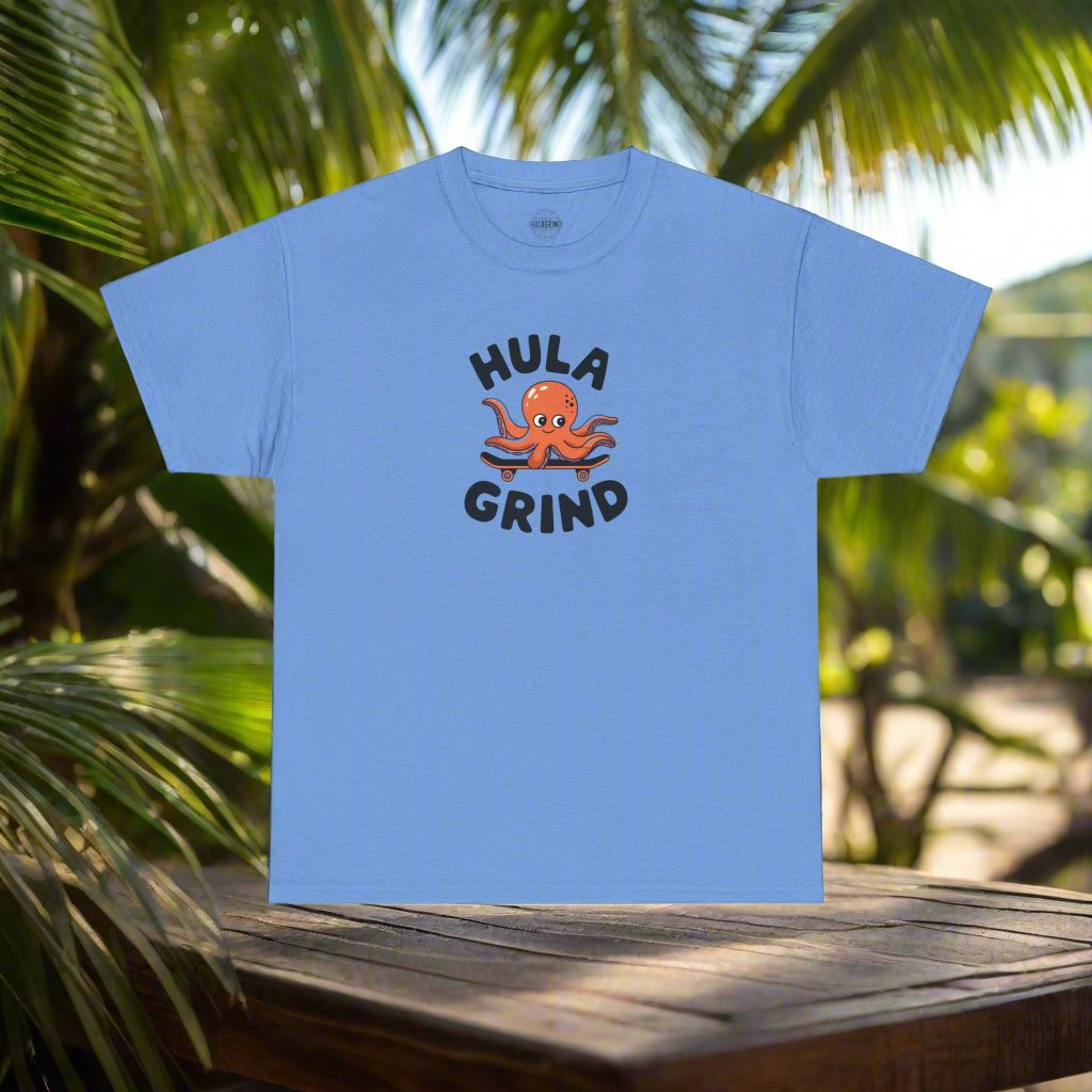 Hulagrind – Octopus Vibes Heavy Cotton Tee