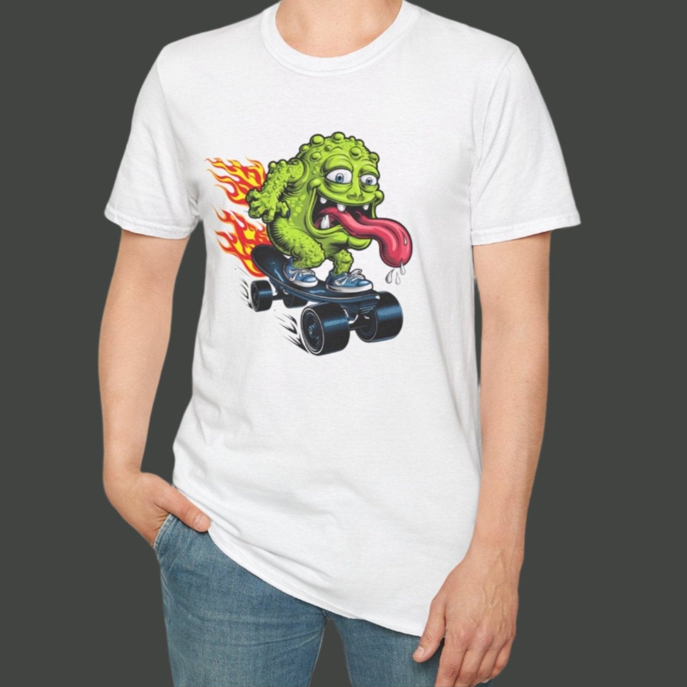 Green Monster Skateboarding  - All Genders Graphic Tee