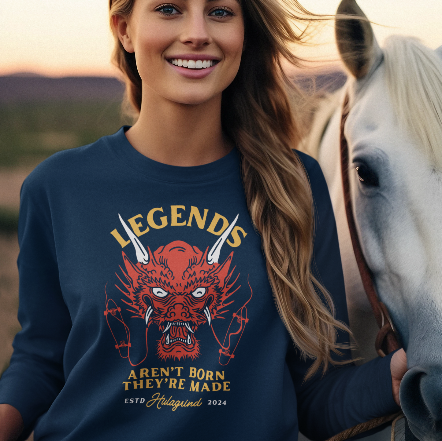 Legends - All Gender Long Sleeve Classic Tee