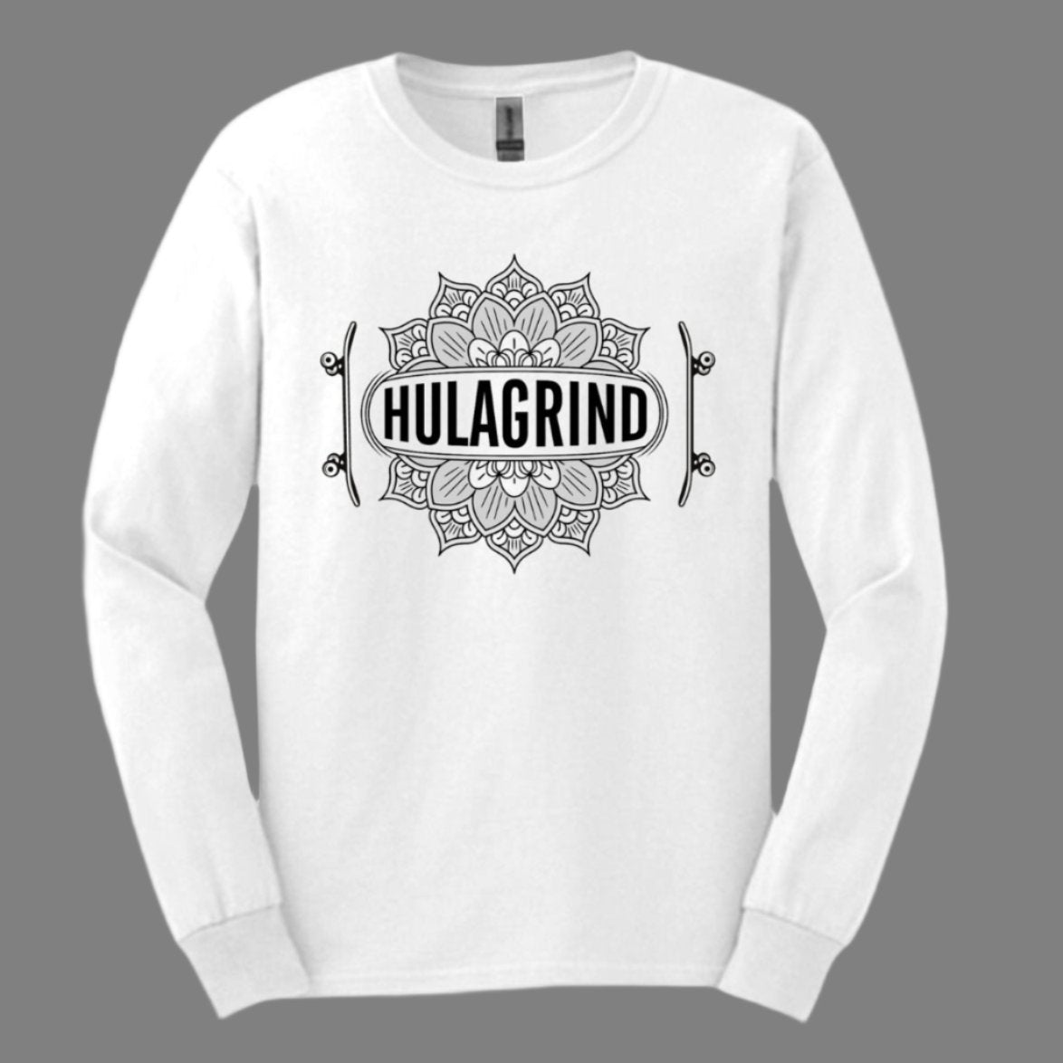 HULAGRIND Long Sleeve Tee - Unisex Ultra Cotton Shirt