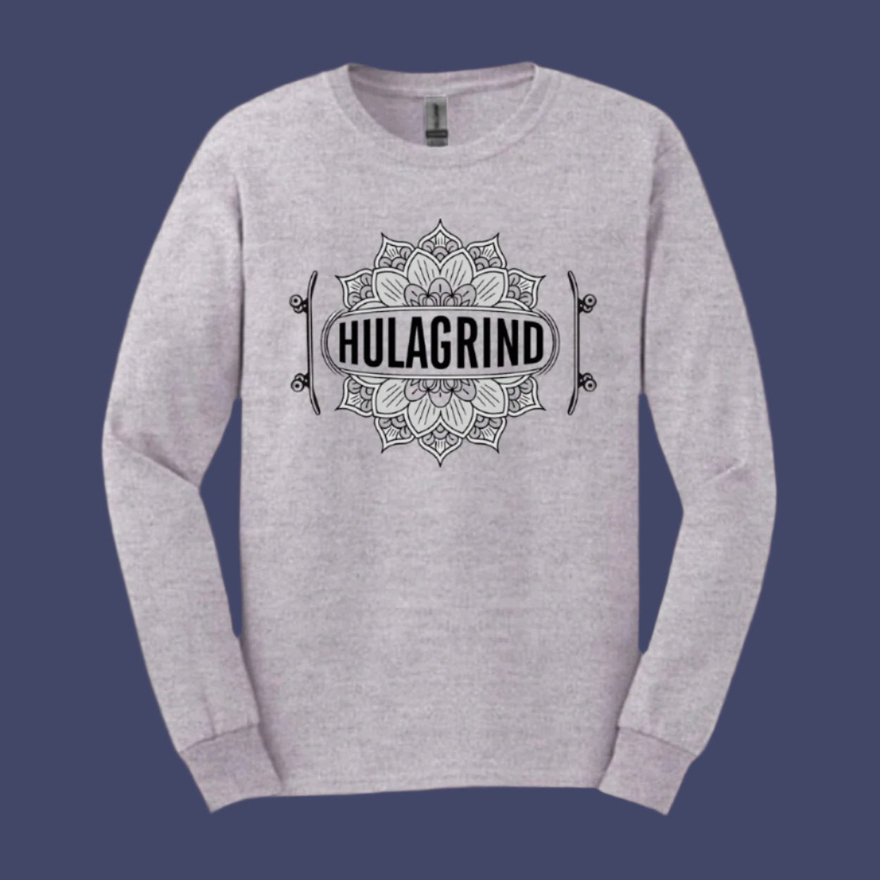 HULAGRIND Long Sleeve Tee - Unisex Ultra Cotton Shirt