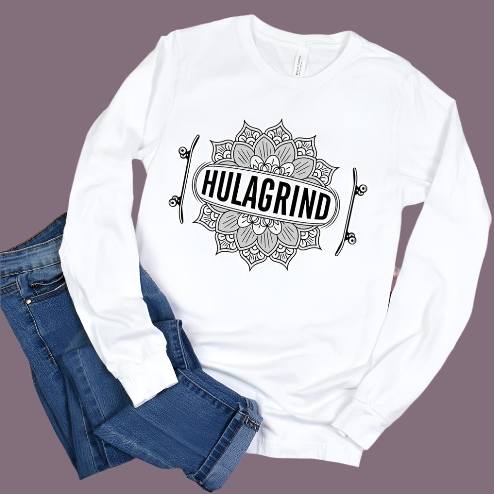 HULAGRIND Long Sleeve Tee - Unisex Ultra Cotton Shirt