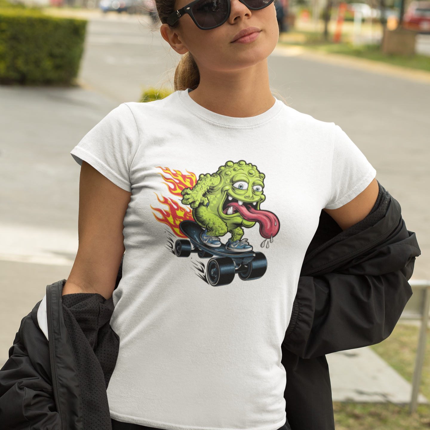 Green Monster Skateboarding  - All Genders Graphic Tee