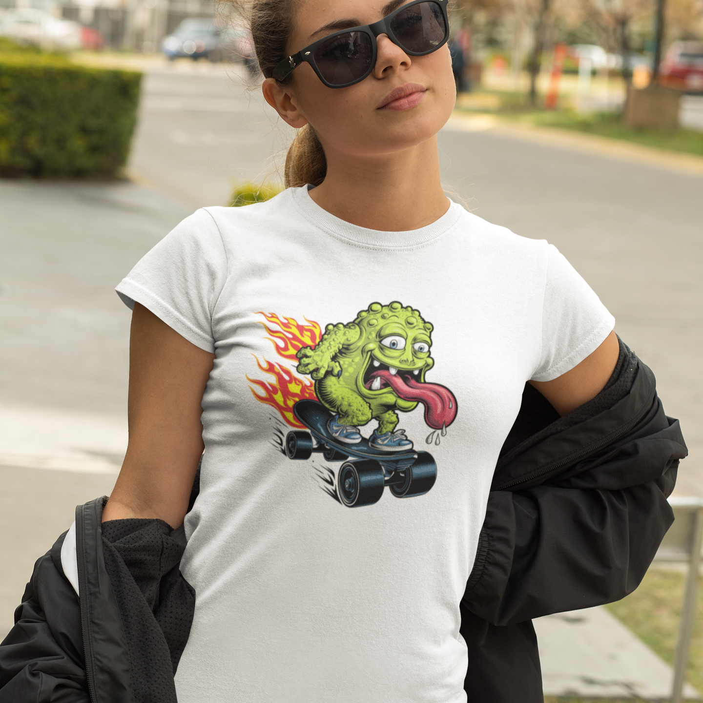 Green Monster Skateboarding  - All Genders Graphic Tee