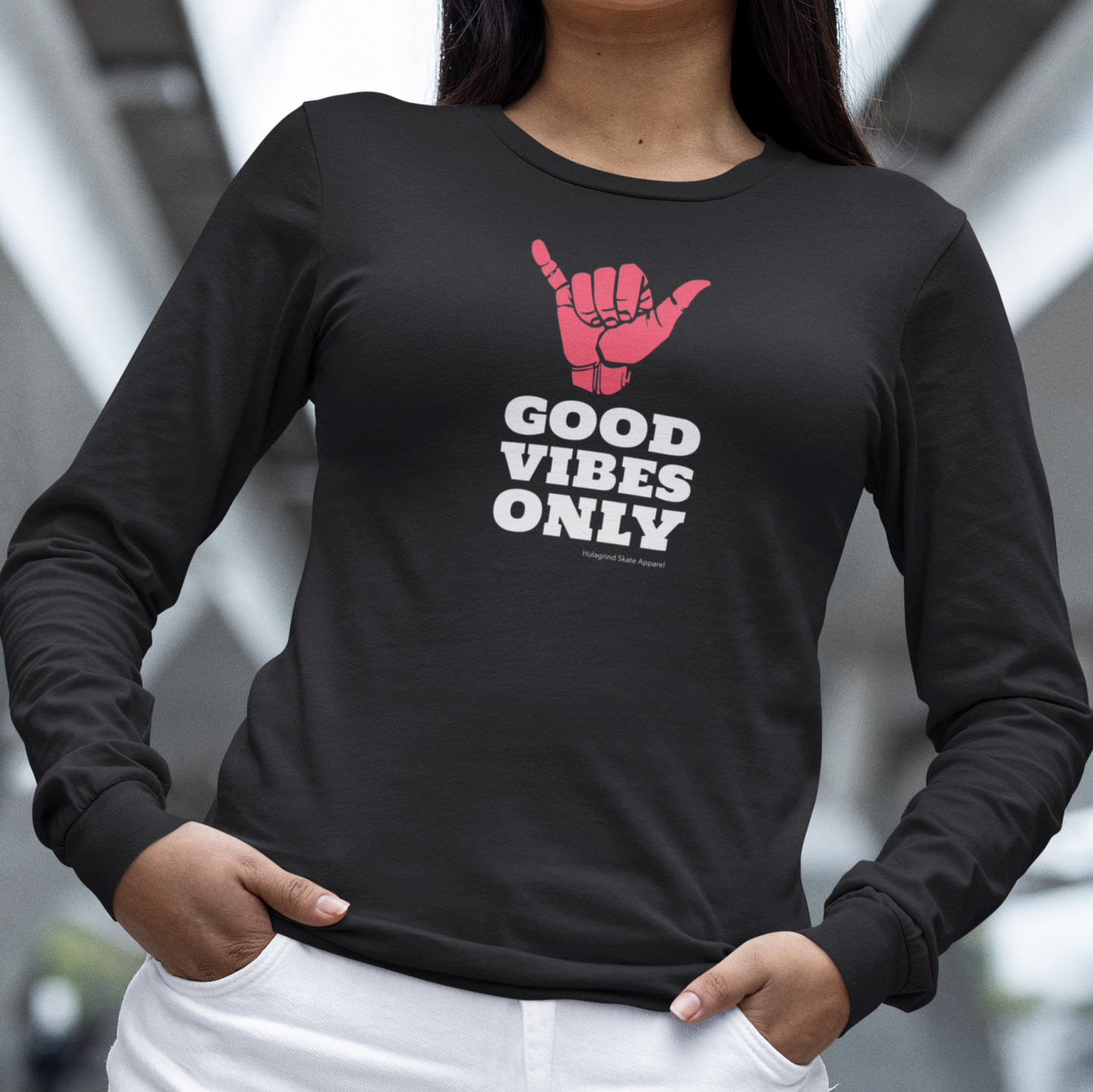 Good Vibes Only - Unisex Long Sleeve Tee