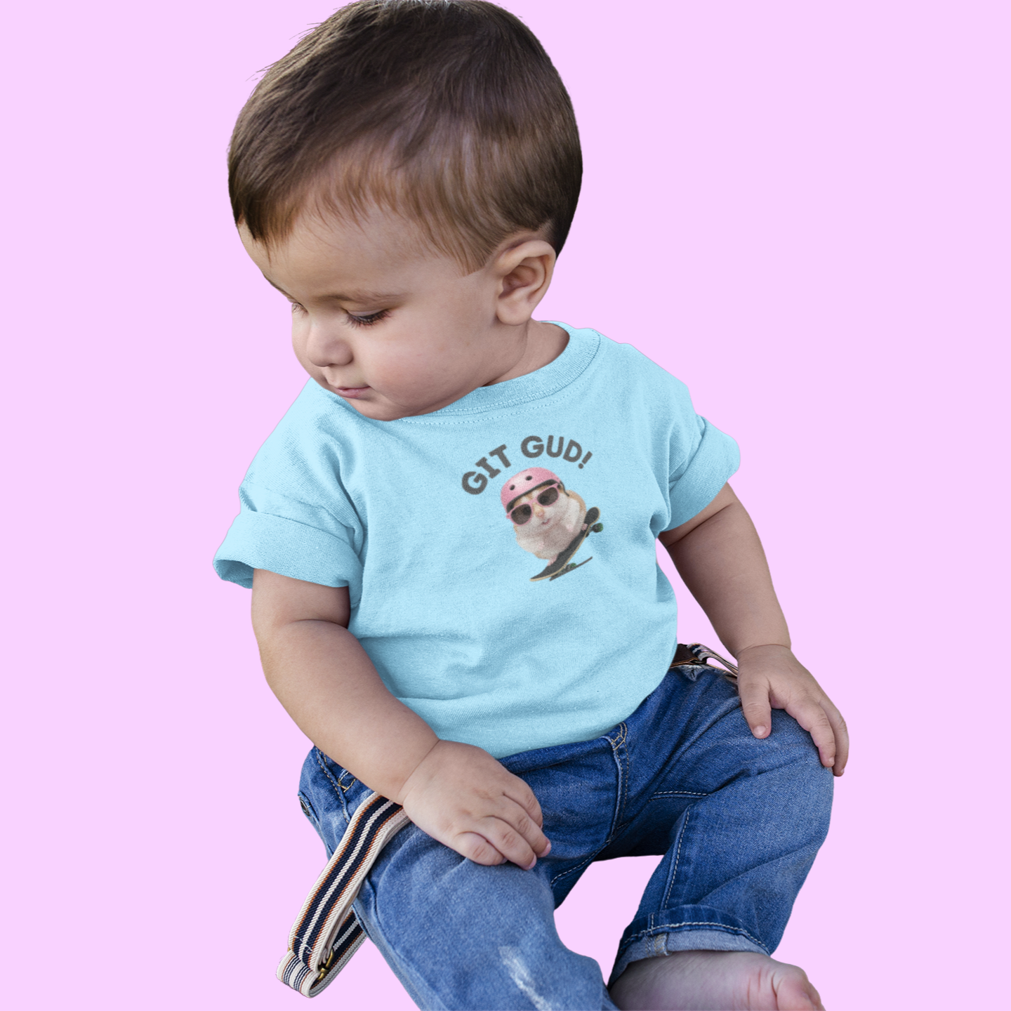 READY TO HIT THE STREETS - Cute Infant Tee in Sizes 6M-24M